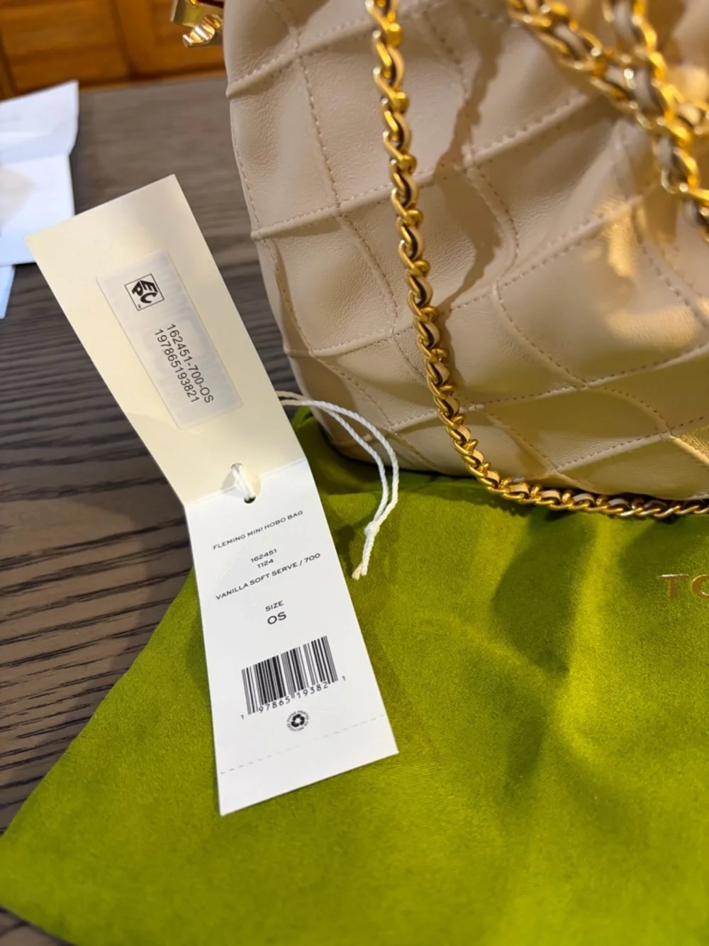 Tori Burch MINI FLEMING SOFT HOBO BAG - Picture 3 of 6
